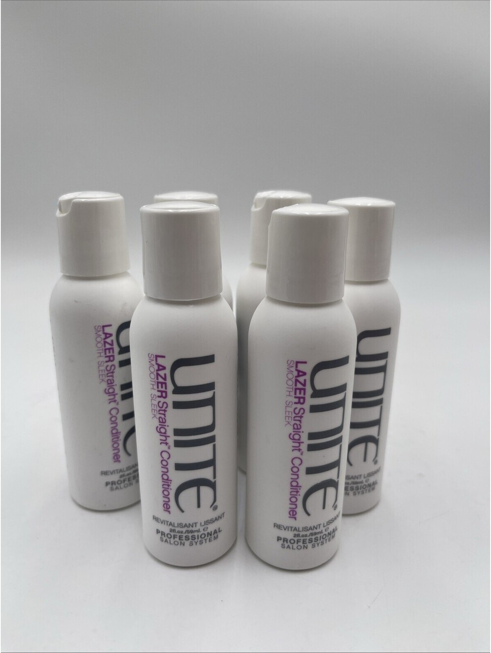 Unite Lazer Straight Conditioner Smooth Sleek 2 oz - PACK Of 6